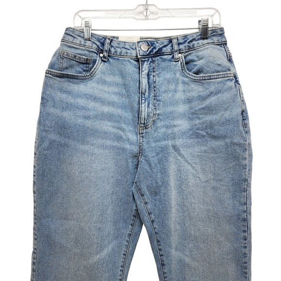 Cotton On Womens Curvy Bootcut Jeans Size 32 Stretch Blue high waist Flare - Picture 5 of 12